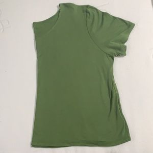 Encircled reversible neck line BOXY TEE XL